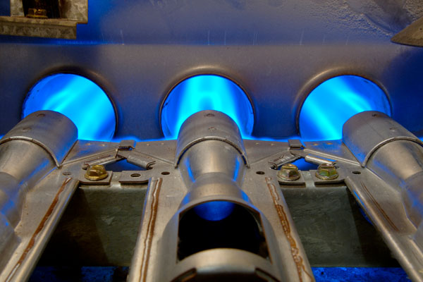 image of a gas furnace