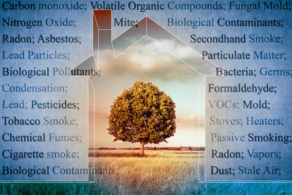 image depicting indoor air quality of a home