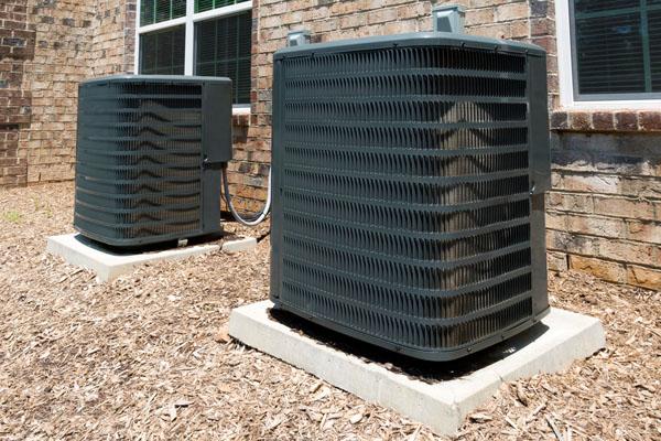 image of an air conditioner condenser