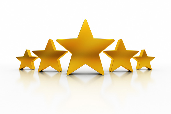 image of 5 stars for hvac company