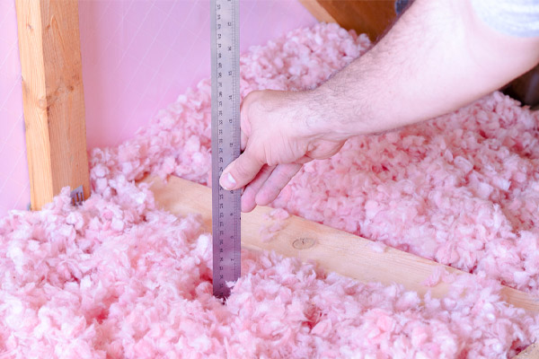 image of attic insulation for energy efficiency