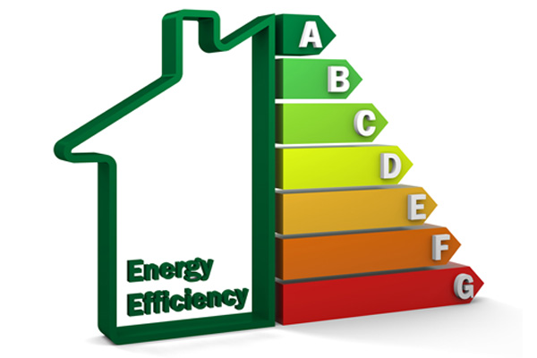 image of efficiency sign depicting air conditioner efficiency
