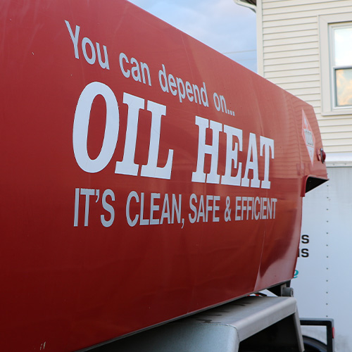 oil heat truck