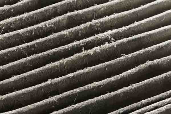 image of a dirty air filter for an air conditioner causing air conditioner issues