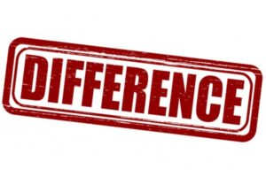 DIFFERENCE red stamp depicting Air Handler vs Furnace Key Differences