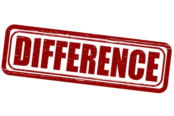 DIFFERENCE red stamp depicting Air Handler vs Furnace Key Differences